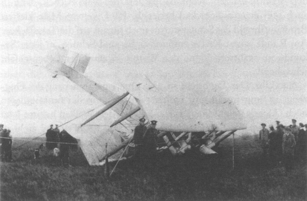 Vickers Vimy Alcock and Brown accident