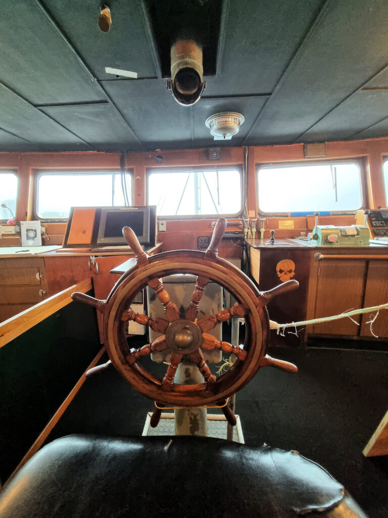 The Bridge Sea Shepherd’s MV Steve Irwin