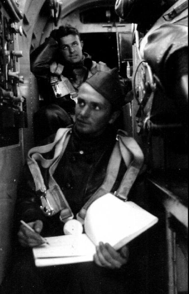 Fokker T.V radio operator and pilot