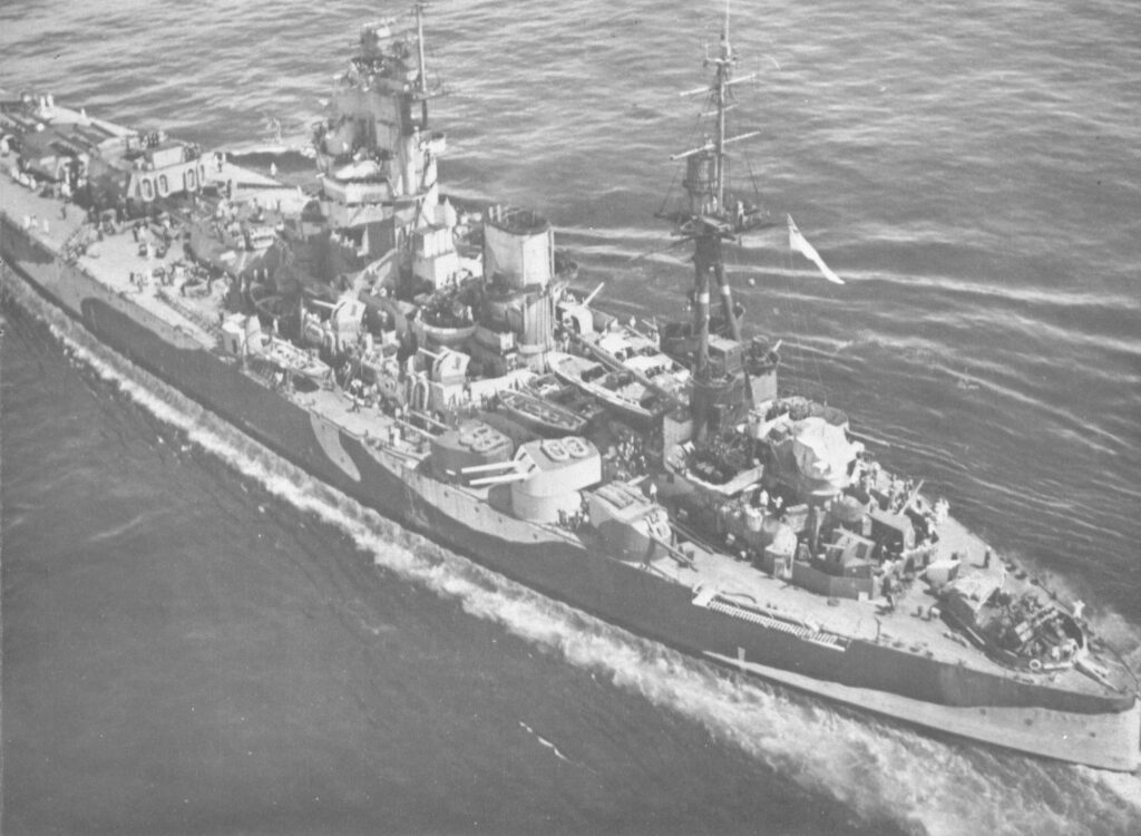 HMS Nelson early 1942