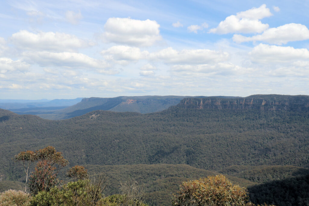 Looking Over the Blue Mountains From Echo Point