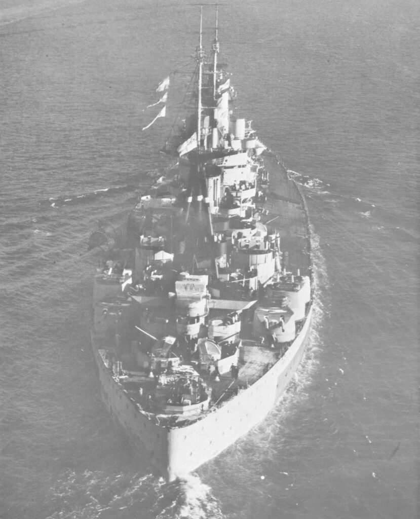 HMS Nelson January 1945