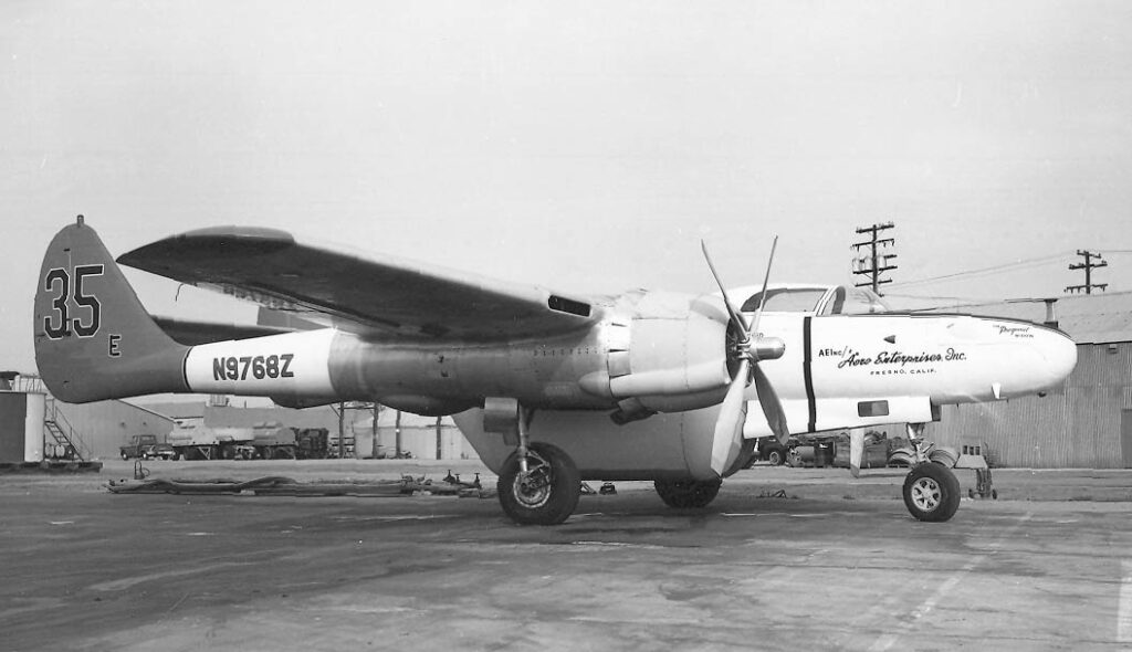 Northrop F-15 Reporter Air Tanker N9768Z