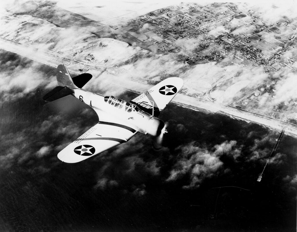 Northrop BT-1 of bombing squadron VB-6