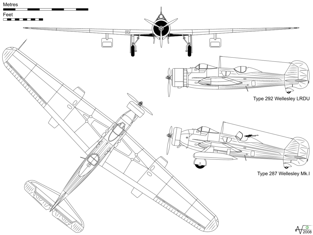 Vickers Type 289 Wellesley via creative commons