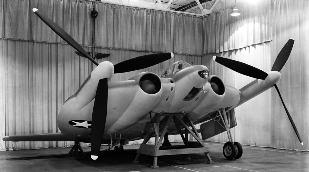 Vought XF5U Mock-up