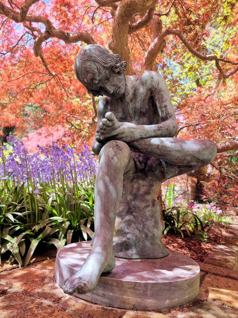 Boy Removing Thorn