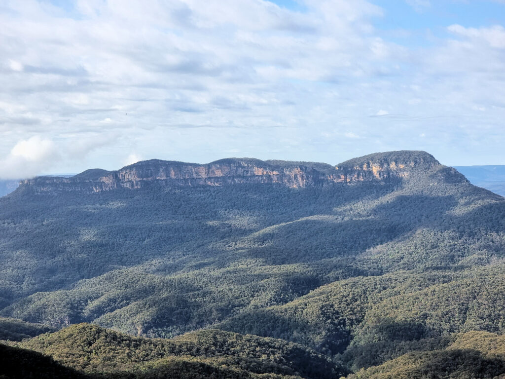 View over the Blue Mountains