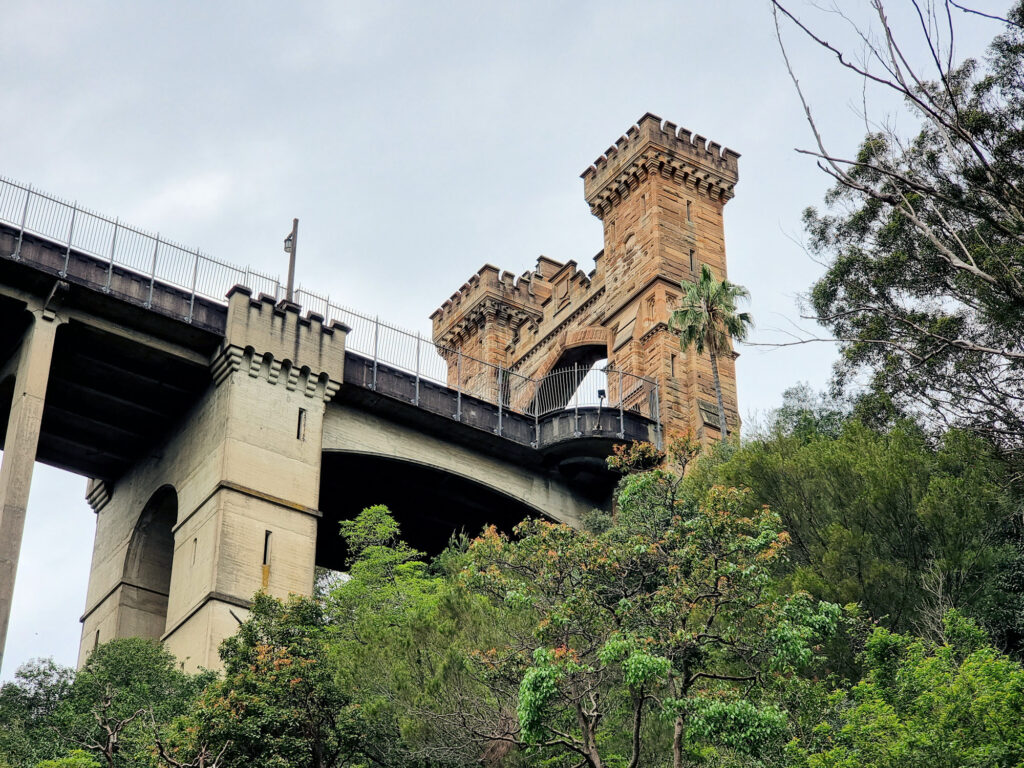 Long Gully Bridge from below