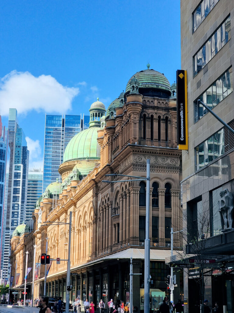 The Queen Victoria Building and its domes