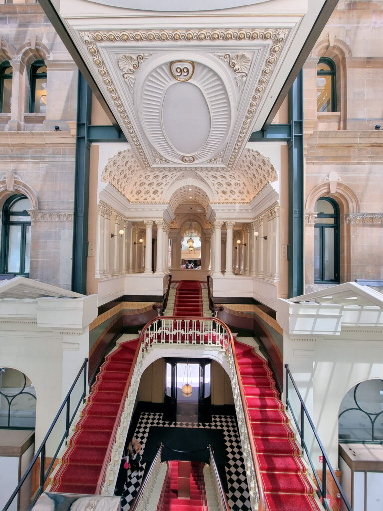 Grand Staircase The Fullerton Hotel ex-Post Office Building