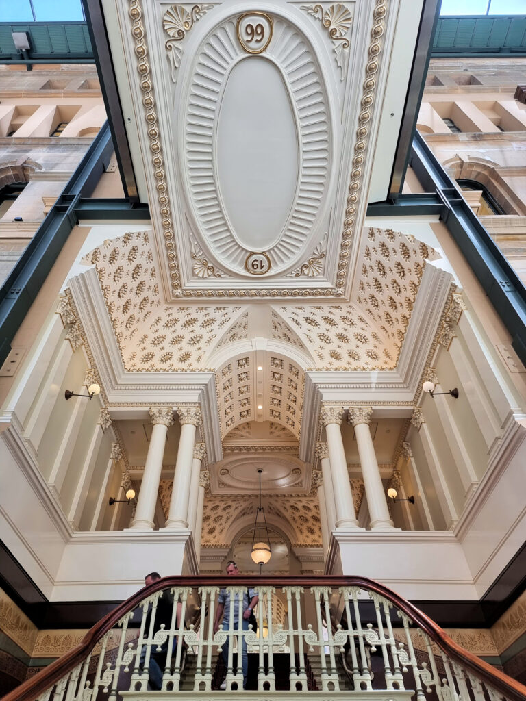 Celling above the Grand Staircase