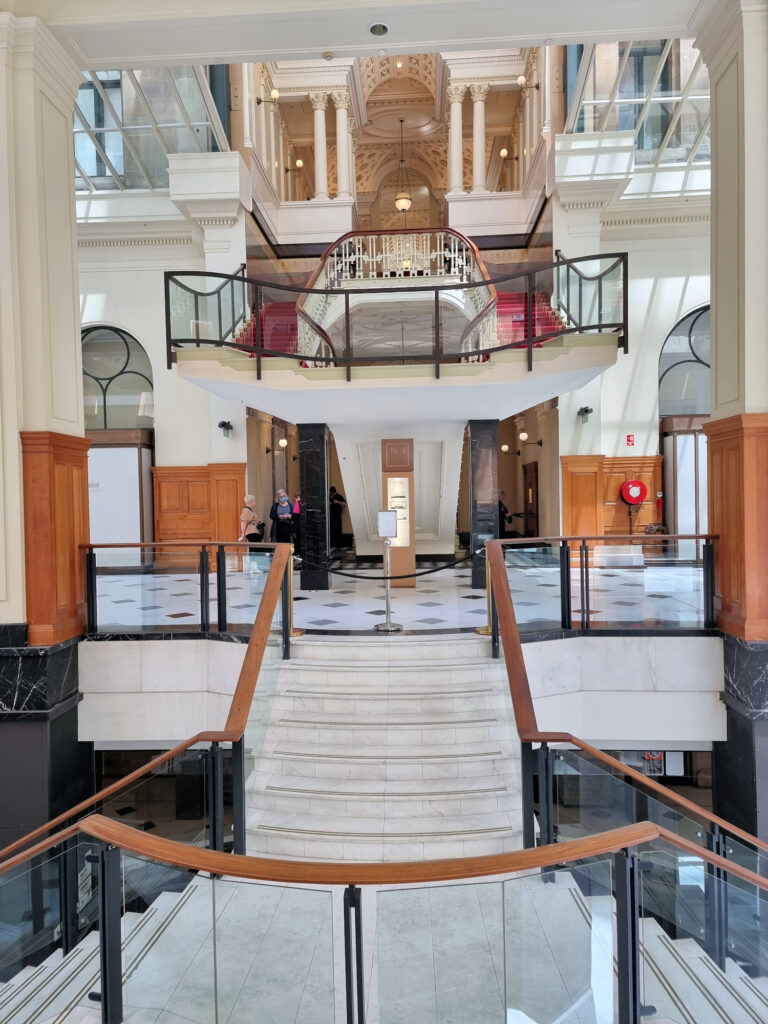 Grand Staircase The Fullerton Hotel ex-Post Office Building