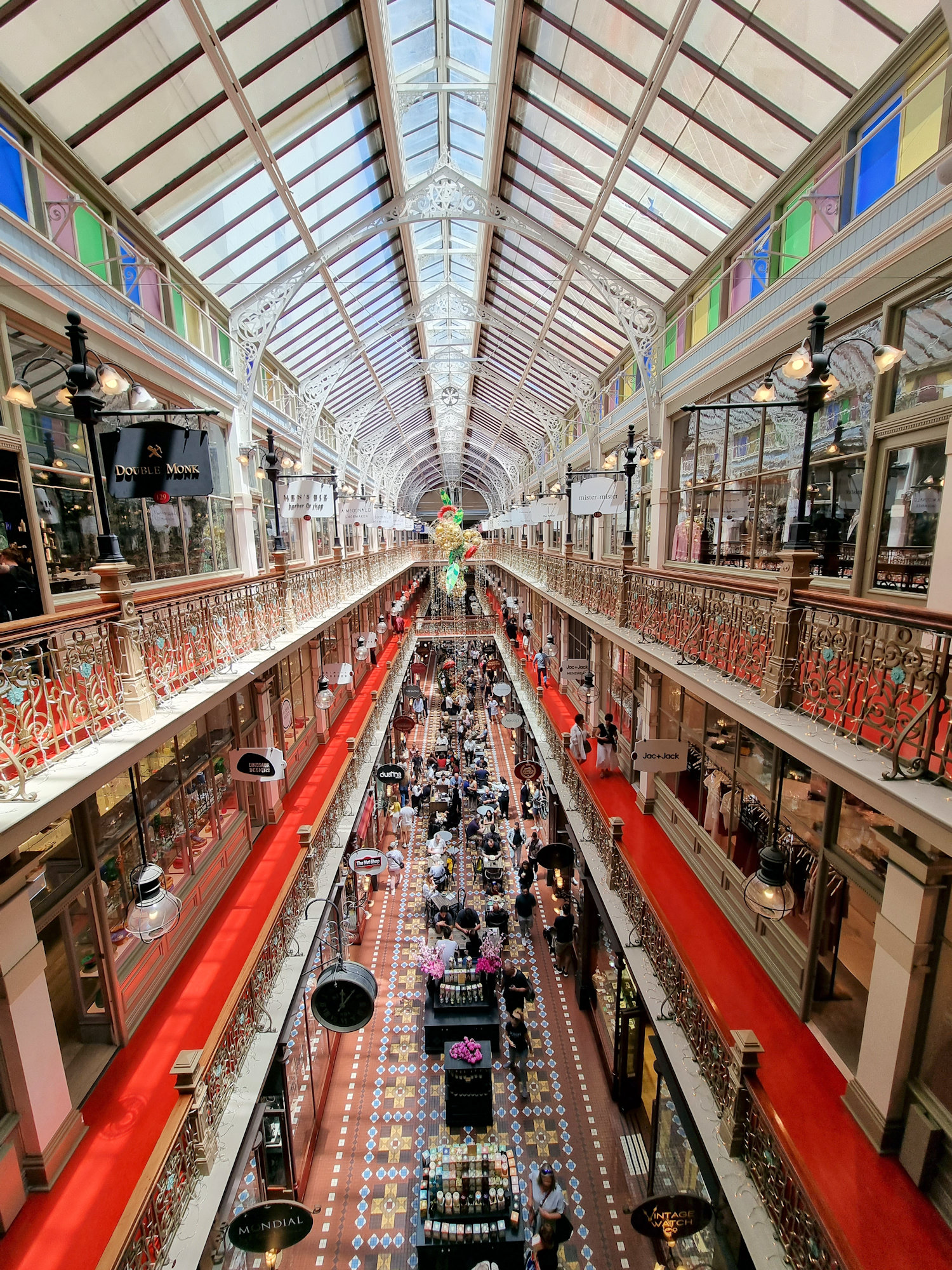 View from the Top Floor The Strand Arcade