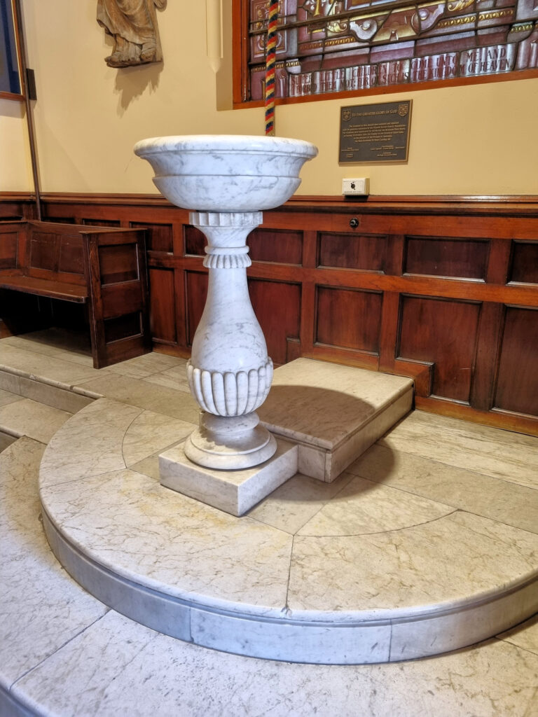 Baptismal Font St James Church