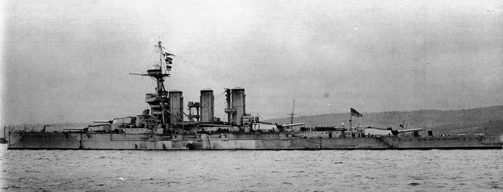 HMS Tiger 1916–17