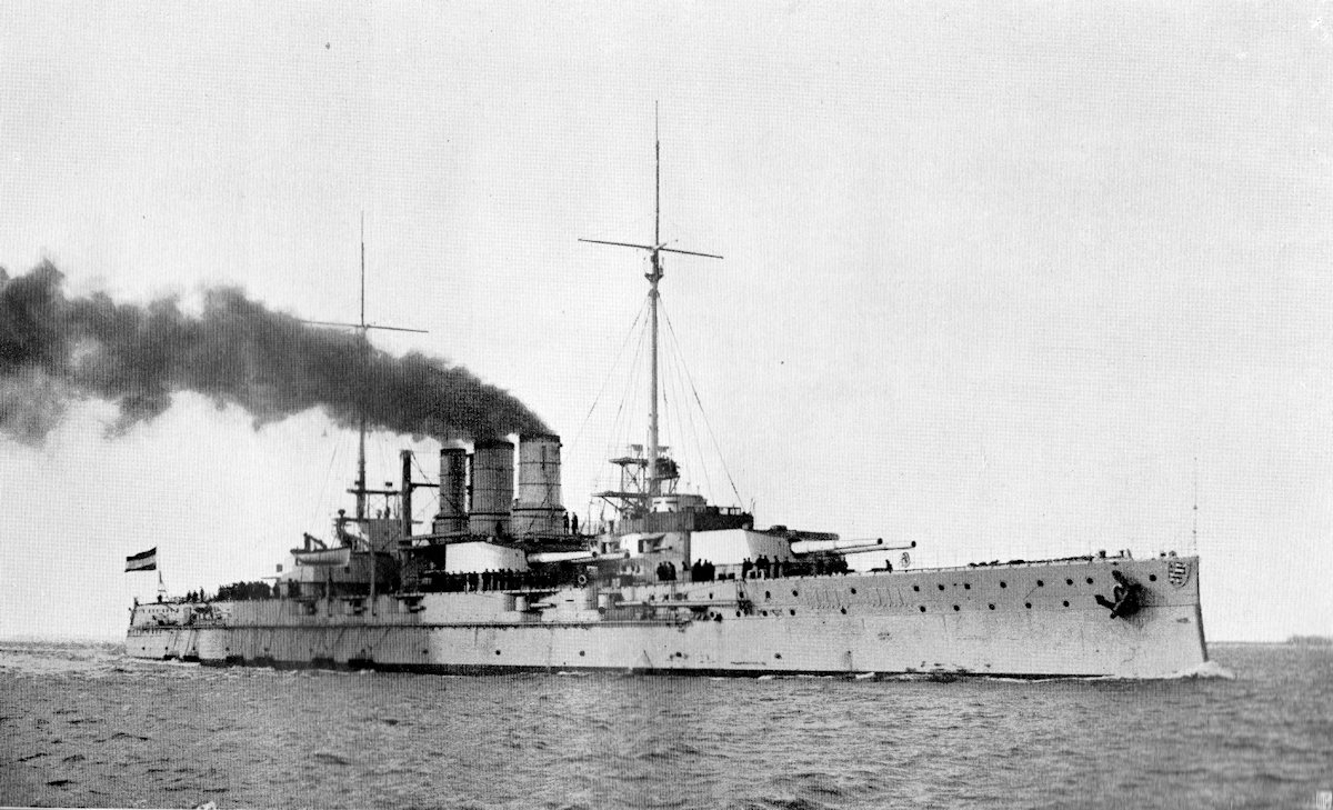 German Battleship SMS Thüringen - Destination's Journey