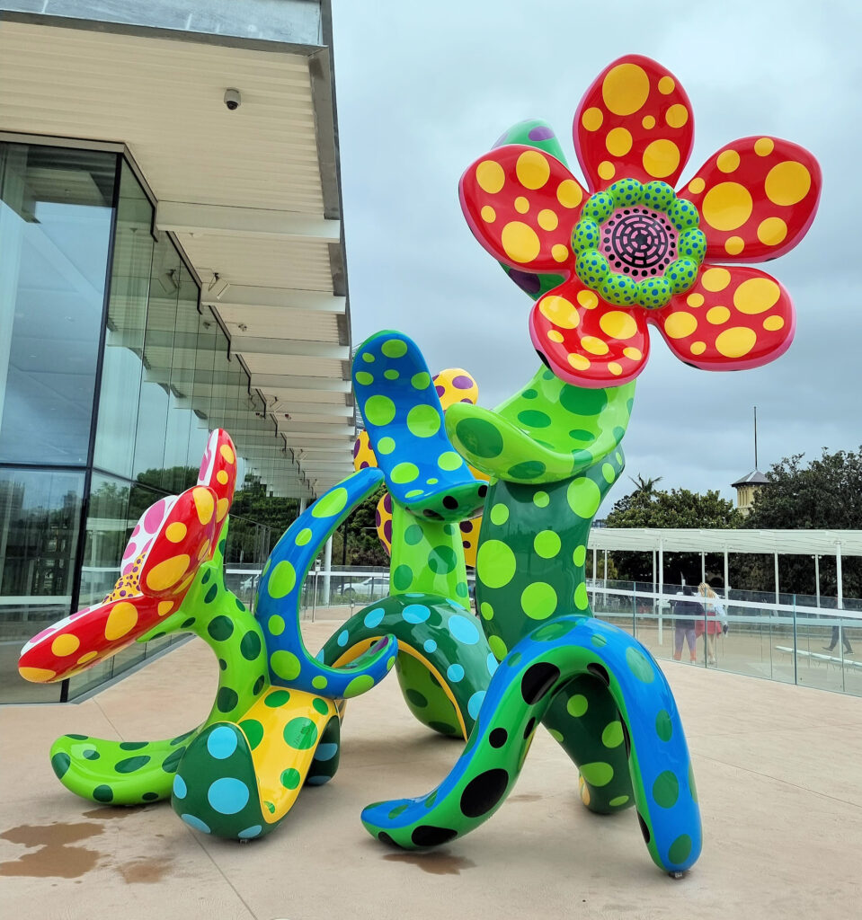 Flowers that Bloom in the Cosmos by Yayoi Kusama