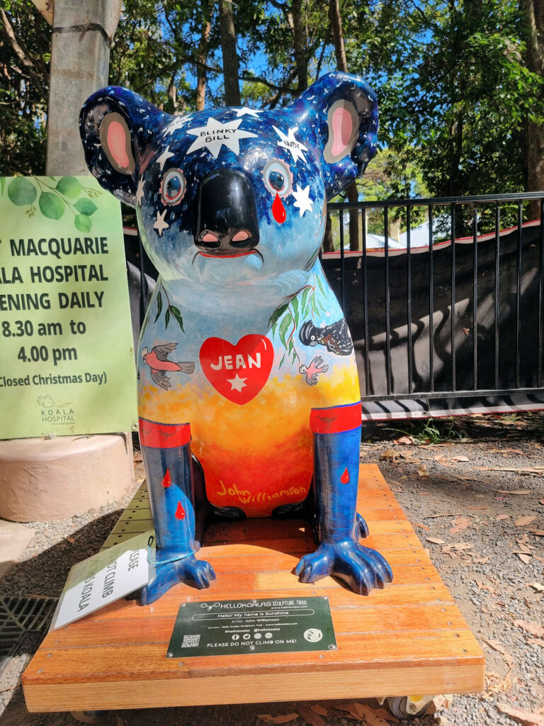 Koala Statue Koala Hospital Port Macquarie