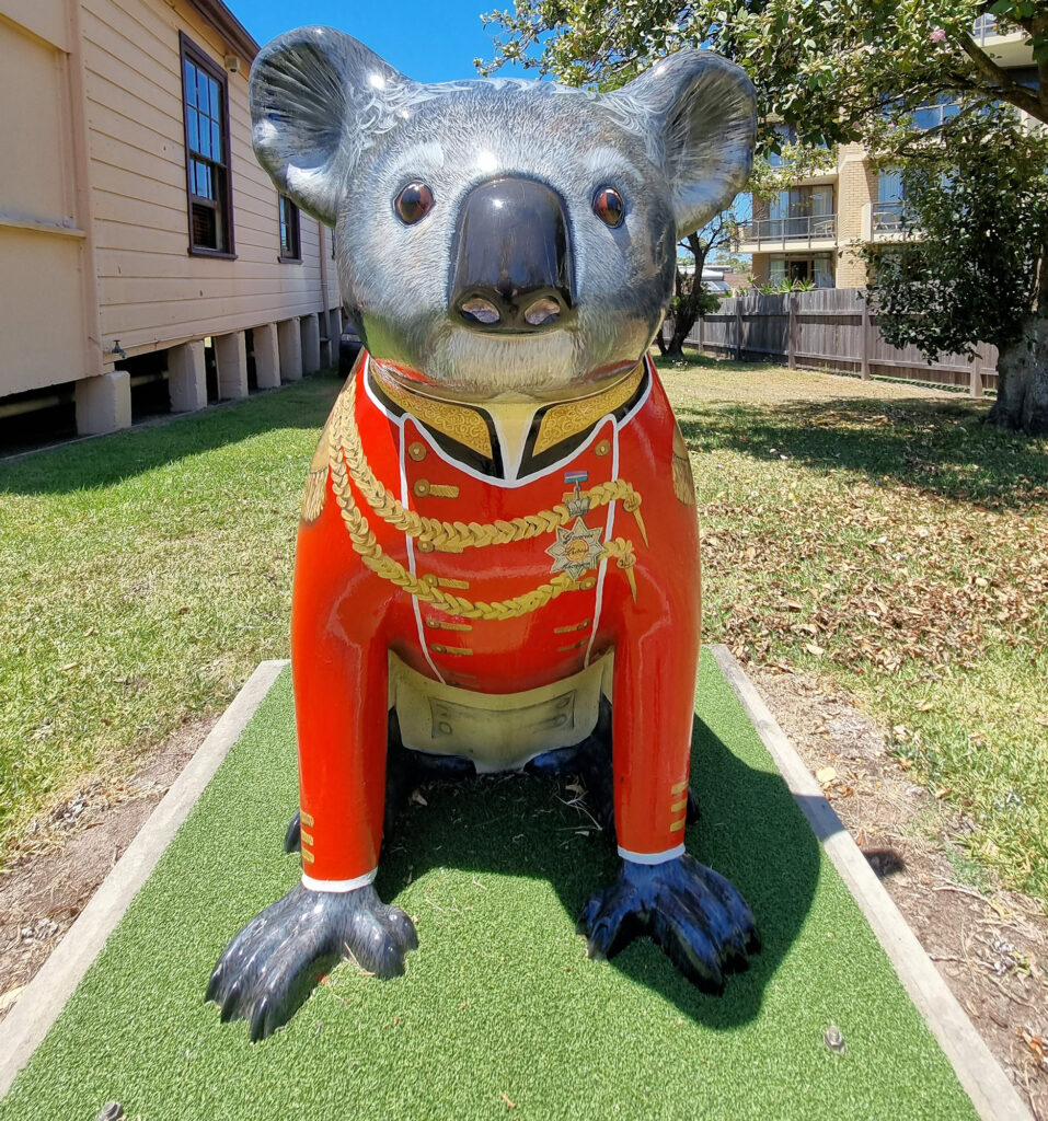 Koala statue