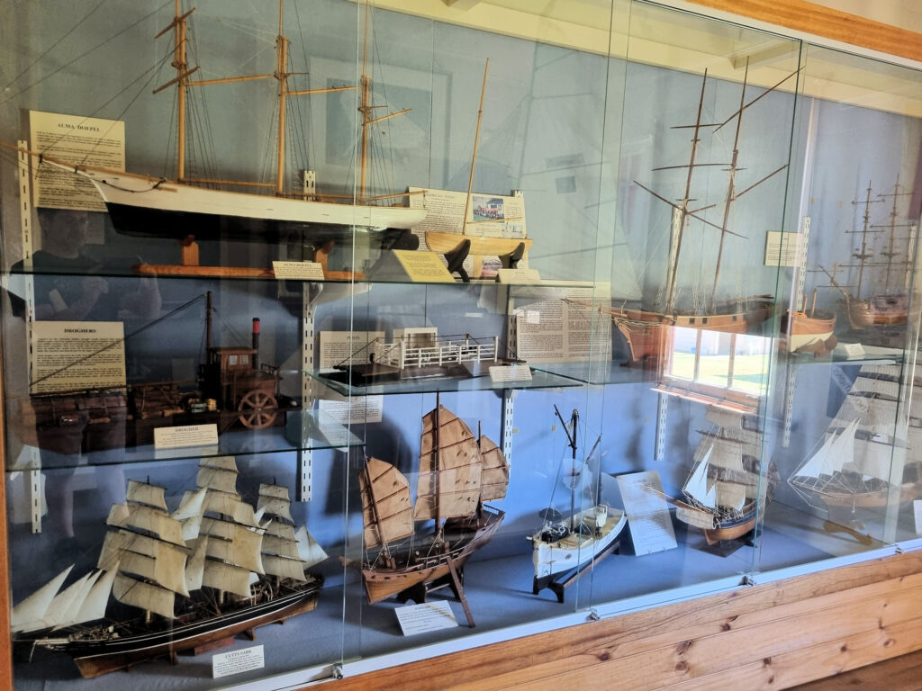 Model ship display Mid-North Coast Maritime Museum