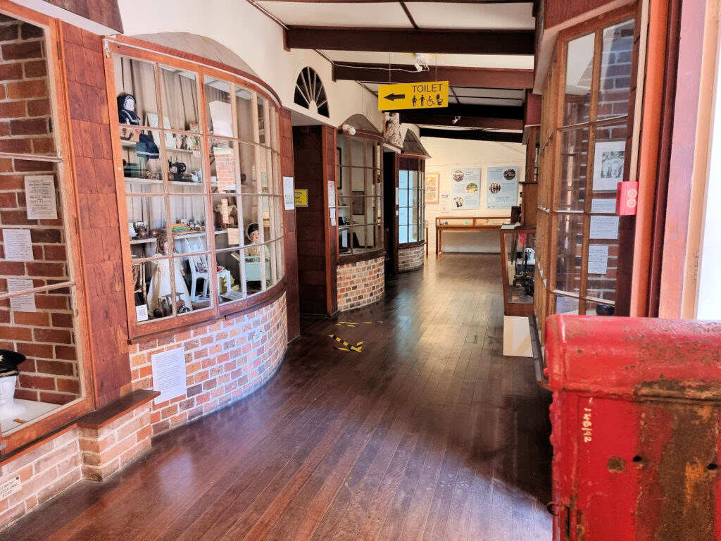 Port Macquarie Museum displays designed to look like shop fronts