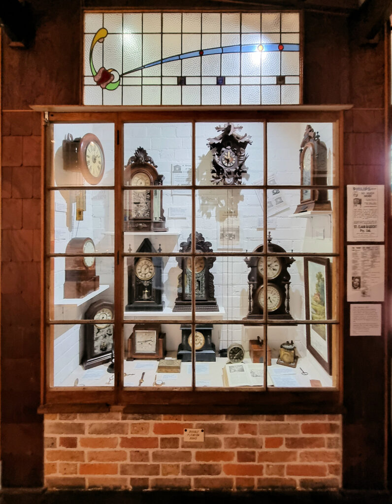 Clock display Port Macquarie Museum