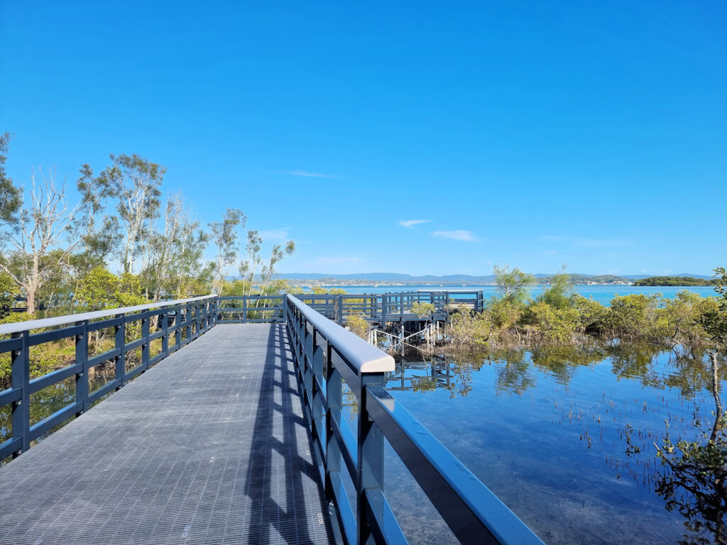 The boardwalk