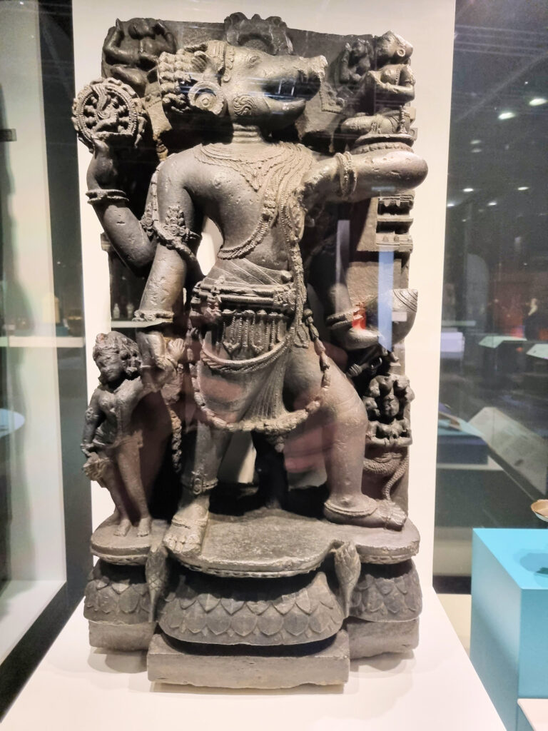 Vishnu-Varaha with Bhudevi - Odisha India 1200-1300 BCE