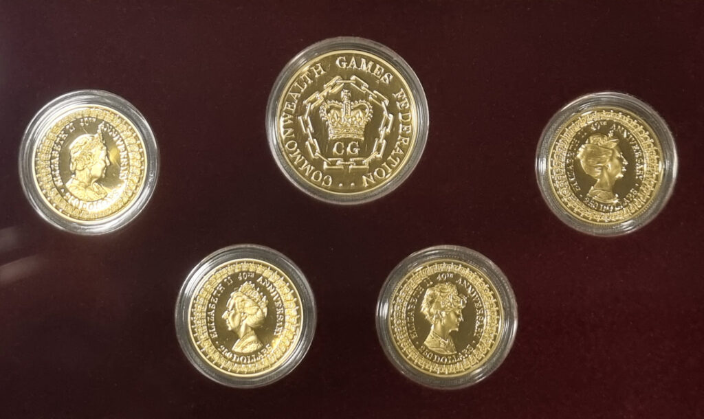 Gold coins Royal Australian Mint