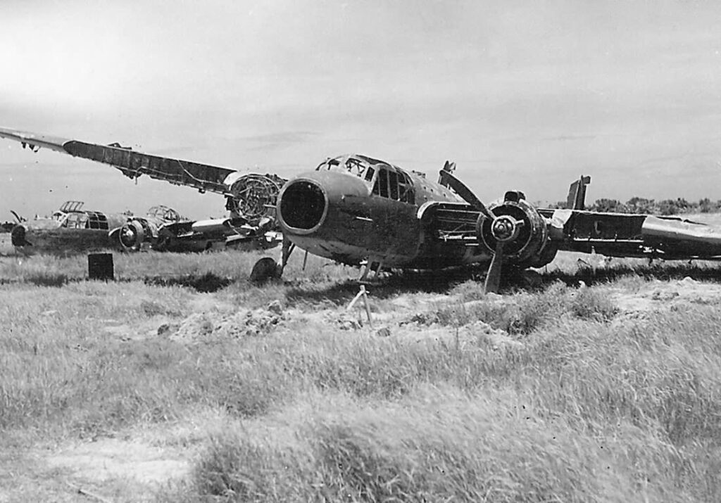 Mitsubishi G3M Nell wrecks