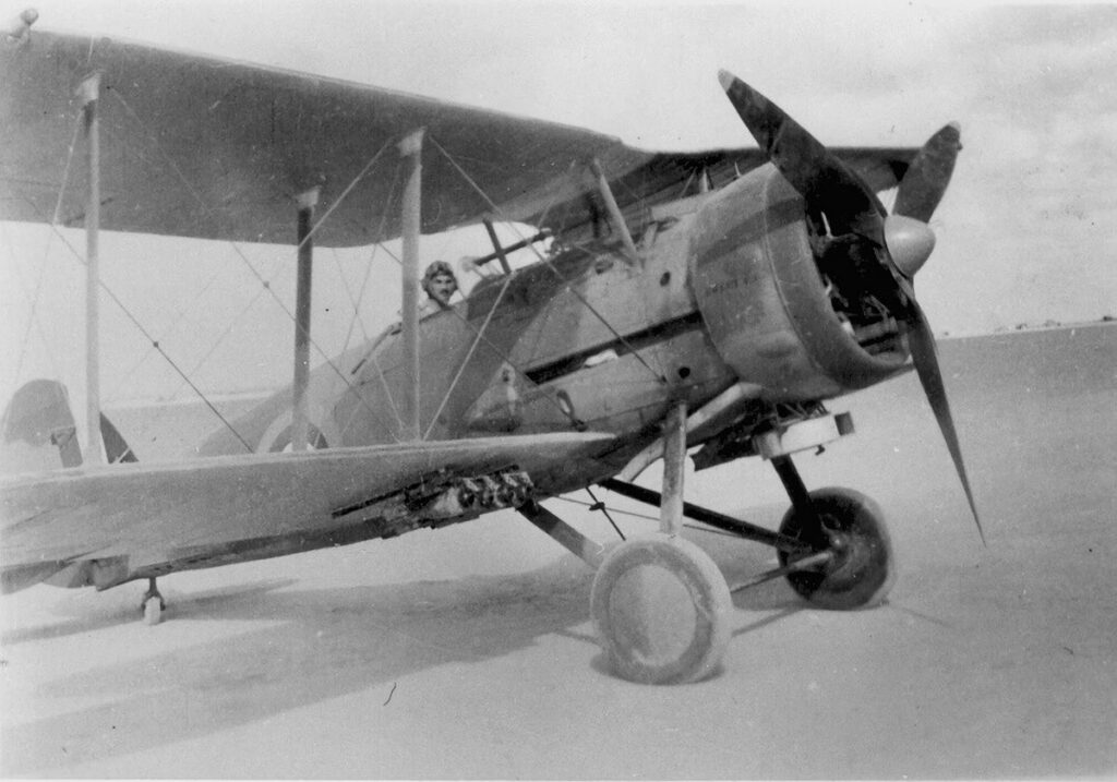 Gloster Gauntlet K7793 of 3 Sqn RAAF