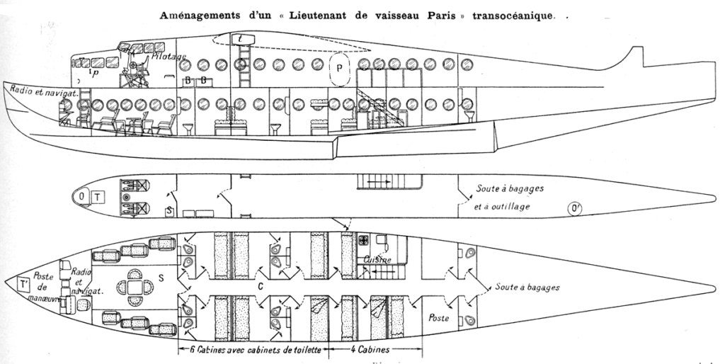 Latécoère 521 Internal Layout