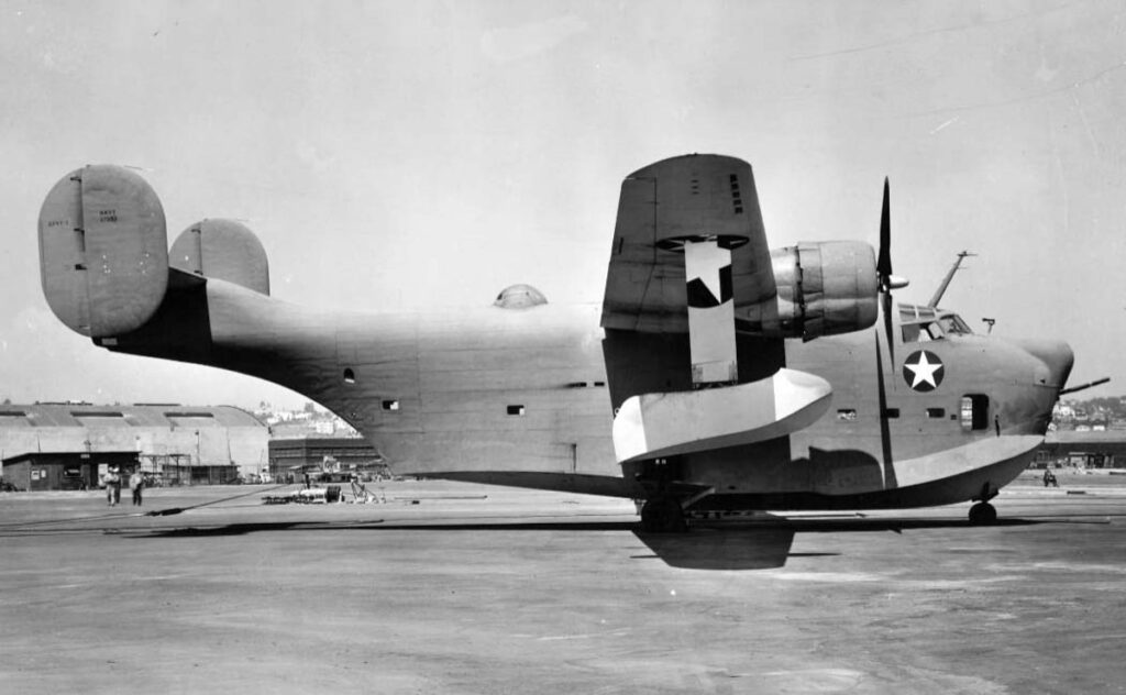 Consolidated XP4Y Corregidor with dummy turrets installed