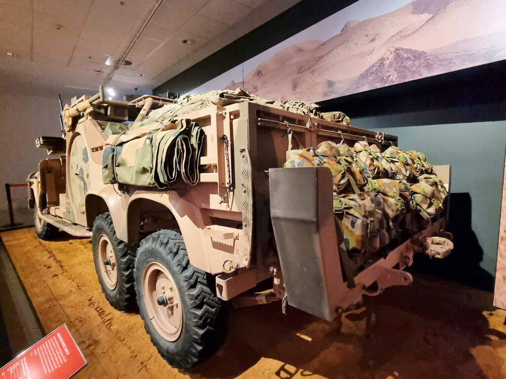 Long Range Patrol Vehicle MC2-Land Rover 110 6x6 used by the SAS in Iraq and Afghanistan