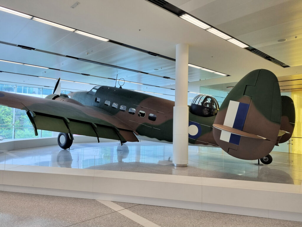 Lockheed Hudson Mk.IV A16-105 in RAAF markings at Canberra Airport