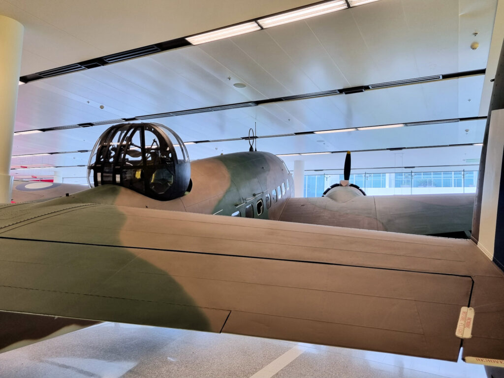 Lockheed Hudson Mk.IV A16-105 in RAAF markings at Canberra Airport