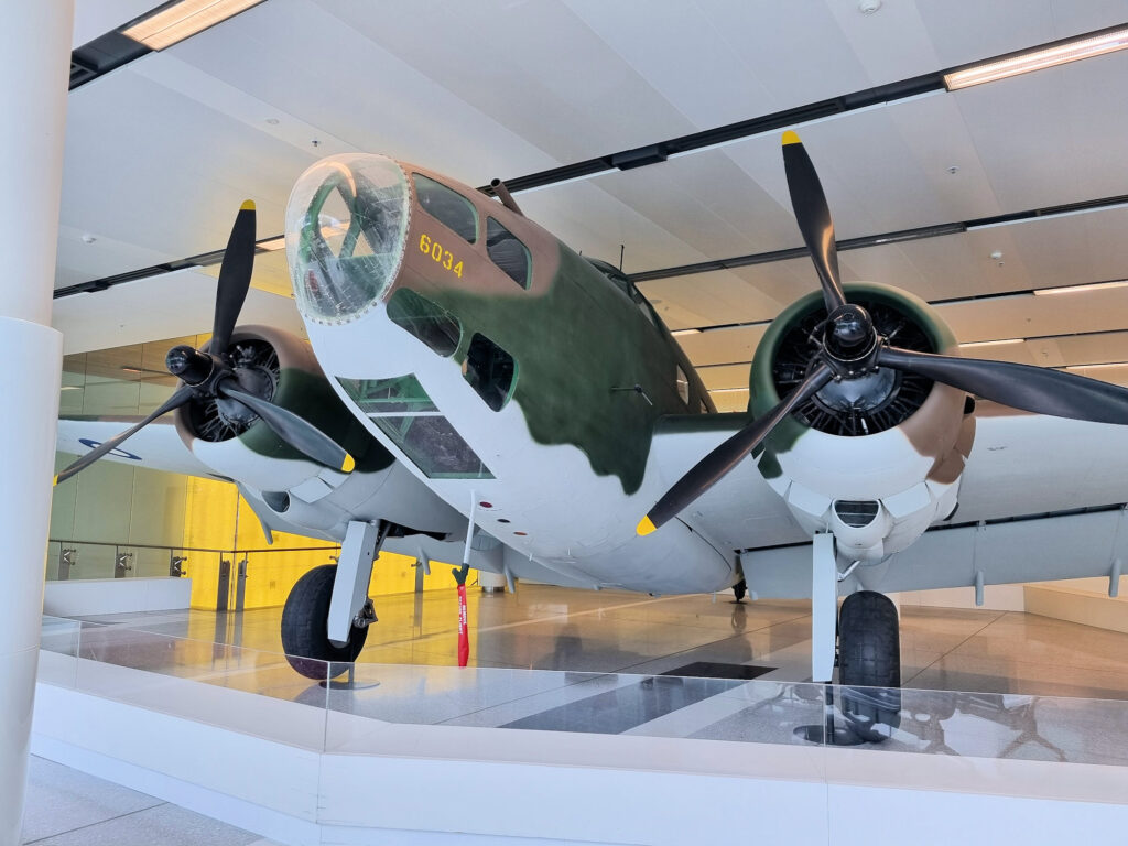 Lockheed Hudson Mk.IV A16-105 in RAAF markings at Canberra Airport