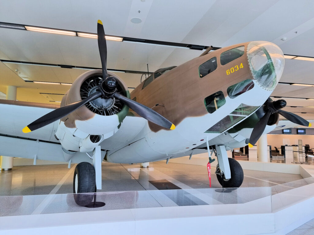 Lockheed Hudson Mk.IV A16-105 in RAAF markings at Canberra Airport