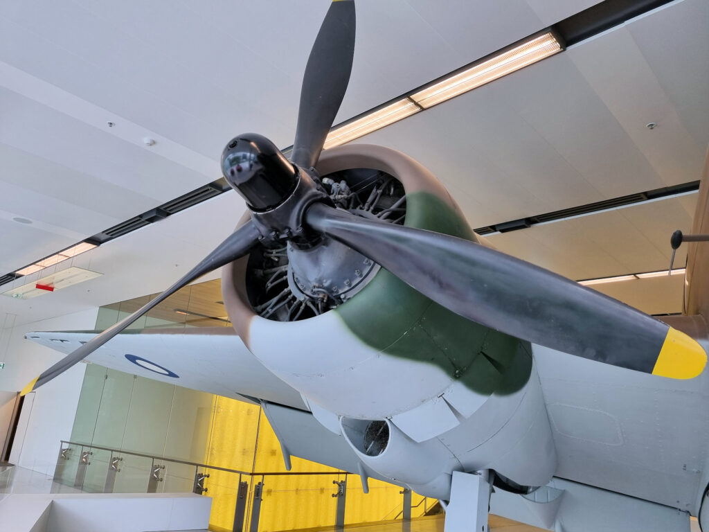 Lockheed Hudson Mk.IV A16-105 in RAAF markings at Canberra Airport