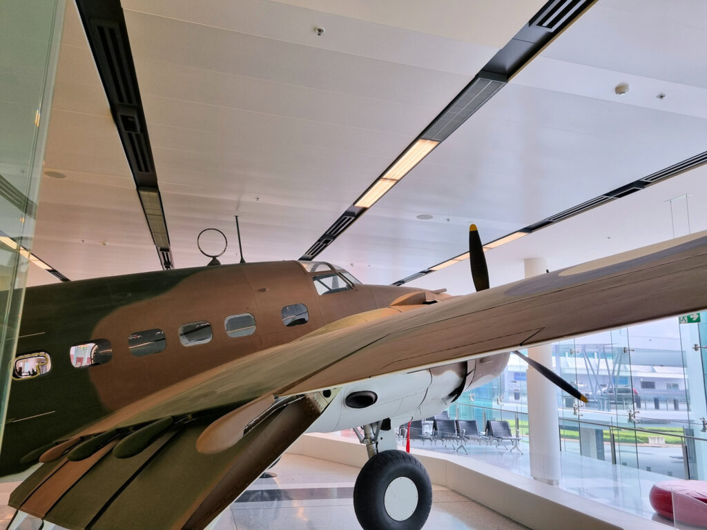 Lockheed Hudson Mk.IV A16-105 in RAAF markings at Canberra Airport