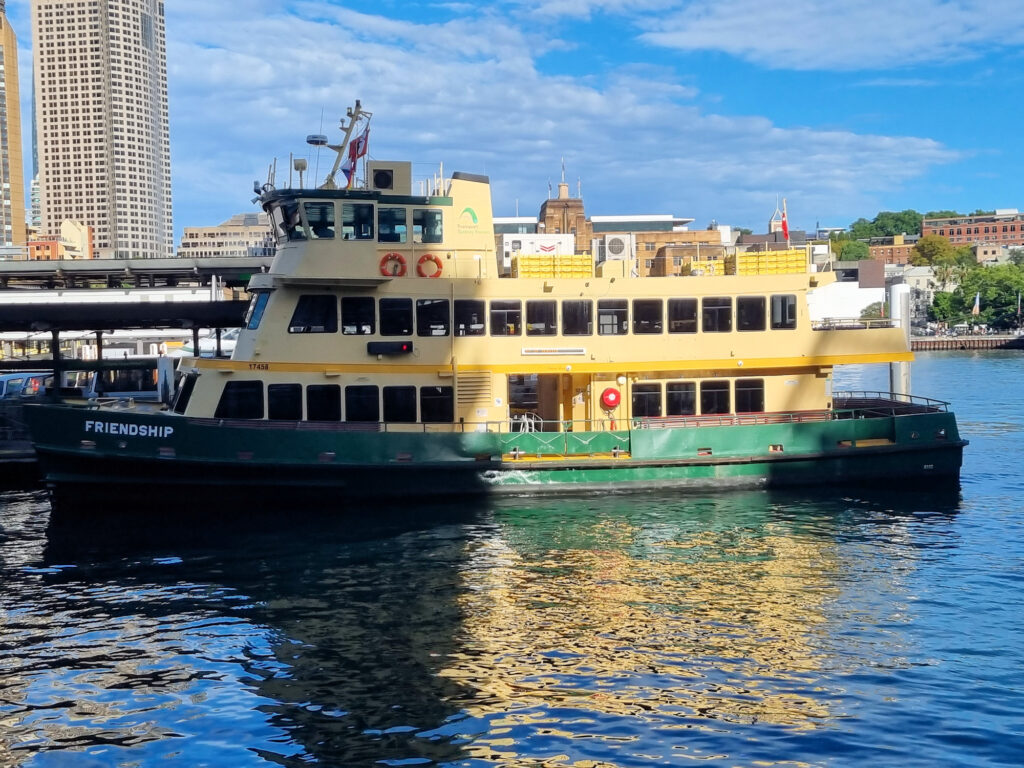 Sydney Ferry Friendship