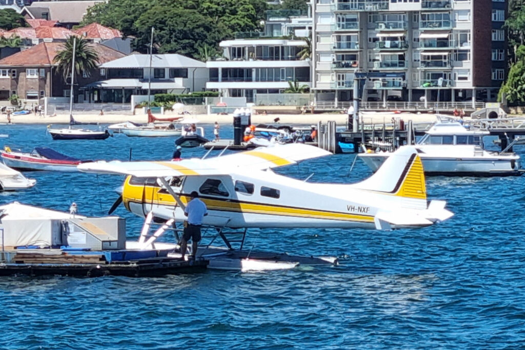 De Havilland Canada DHC-2 Mk.I Beaver at Rose Bay Sydney 26 Feb 2023