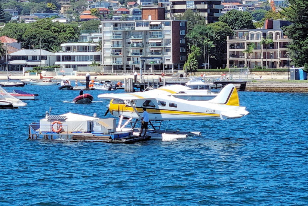 De Havilland Canada DHC-2 Mk.I Beaver at Rose Bay Sydney 26 Feb 2023