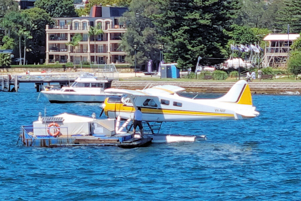 De Havilland Canada DHC-2 Mk.I Beaver at Rose Bay Sydney 26 Feb 2023