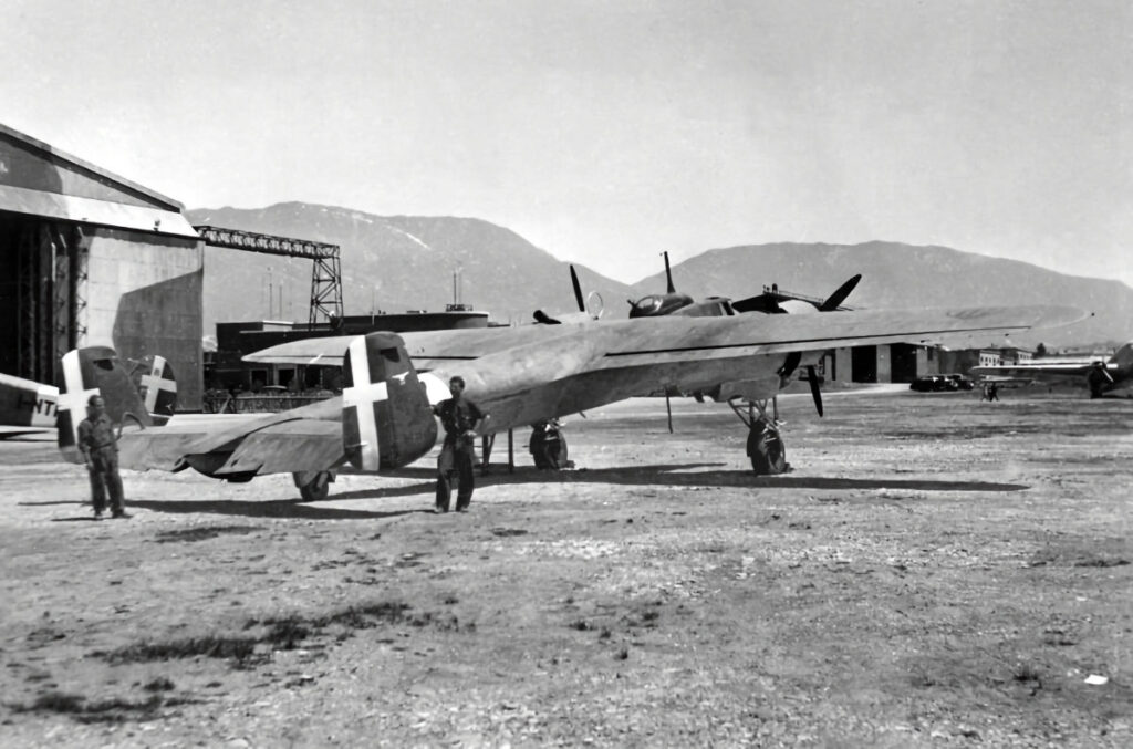 Ex Yugoslav Dornier Do 17K 3362 at Tirana