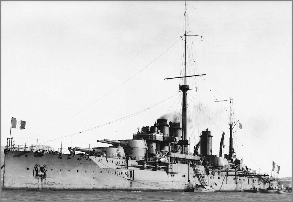 French Battleship Jean Bart (1911)