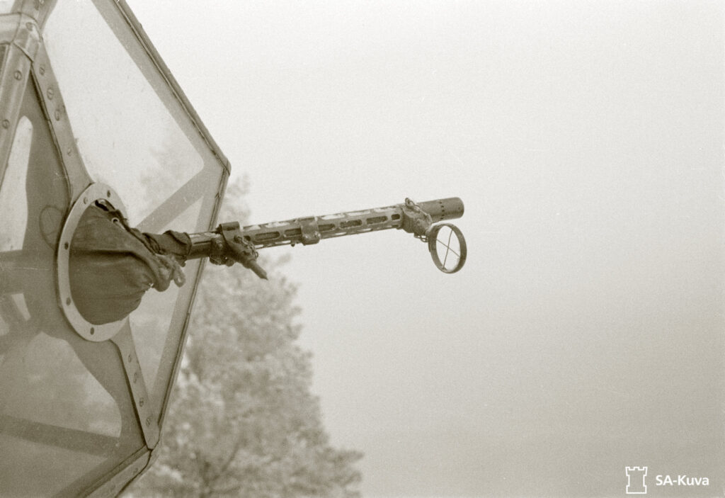 Defensive gun on a Finnish Dornier Do 17Z