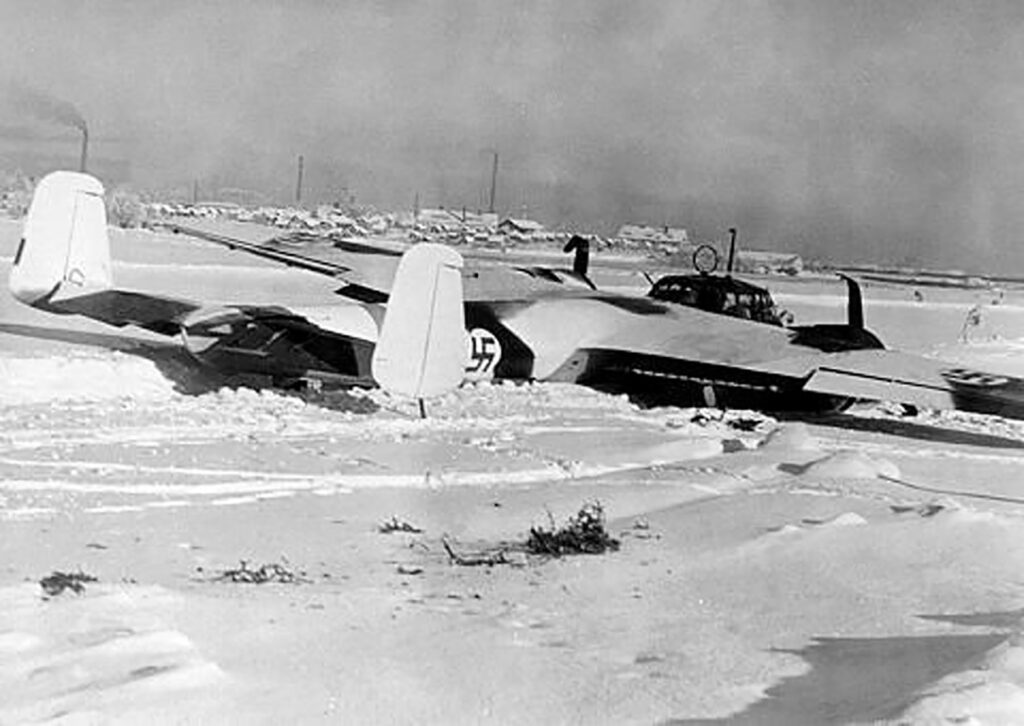 Crashed Finnish Dornier Do 17Z