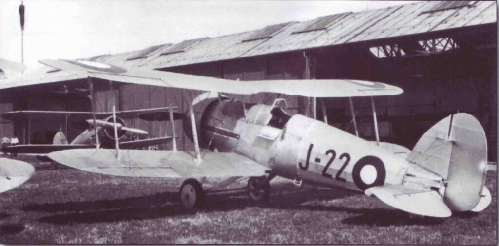 Danish Gloster Gauntlet J-22